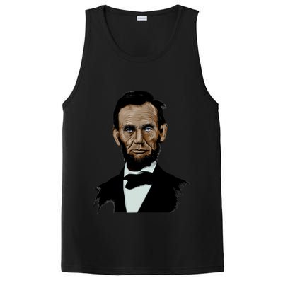 Abraham Lincoln Color Sketch PosiCharge Competitor Tank