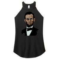 Abraham Lincoln Color Sketch Women's Perfect Tri Rocker Tank