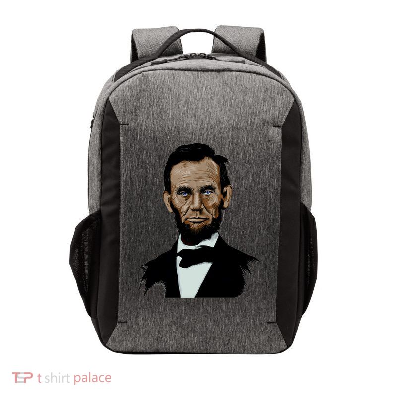 Abraham Lincoln Color Sketch Vector Backpack