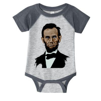 Abraham Lincoln Color Sketch Infant Baby Jersey Bodysuit