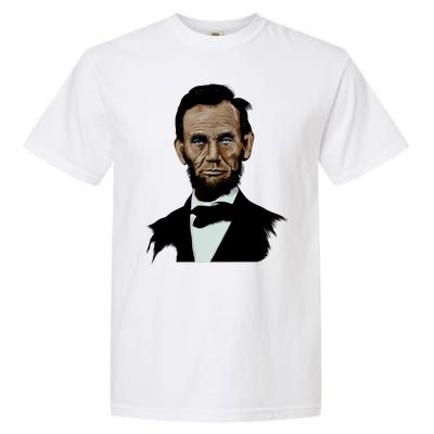 Abraham Lincoln Color Sketch Garment-Dyed Heavyweight T-Shirt