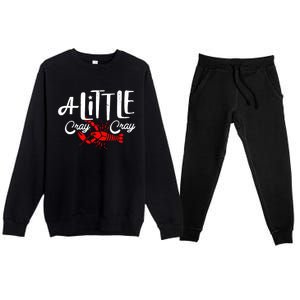 A Little Cray Crawfish Boils Premium Crewneck Sweatsuit Set