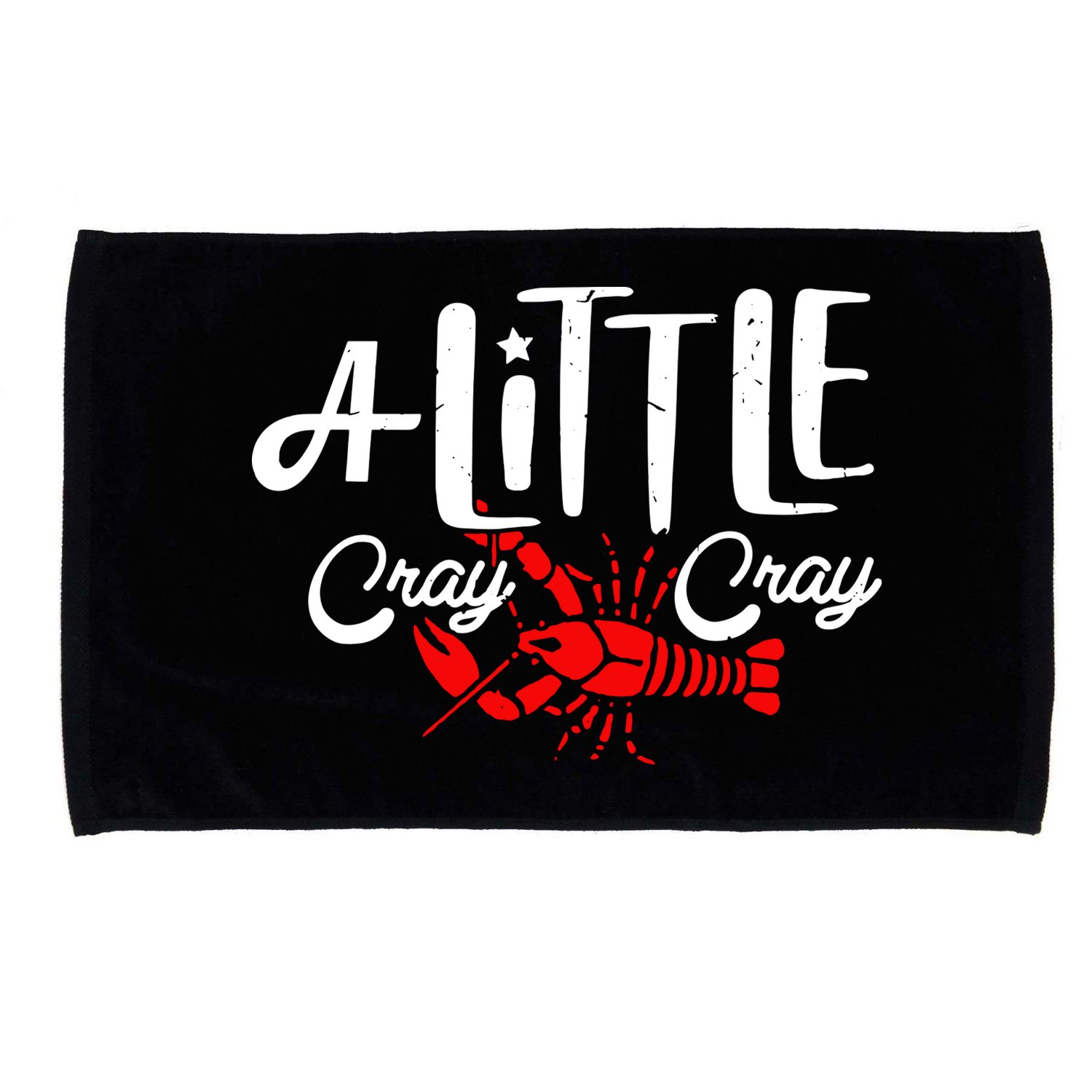 A Little Cray Crawfish Boils Microfiber Hand Towel