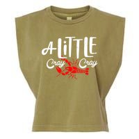 A Little Cray Crawfish Boils Garment-Dyed Women's Muscle Tee