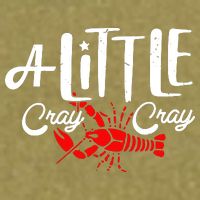 A Little Cray Crawfish Boils Garment-Dyed Women's Muscle Tee