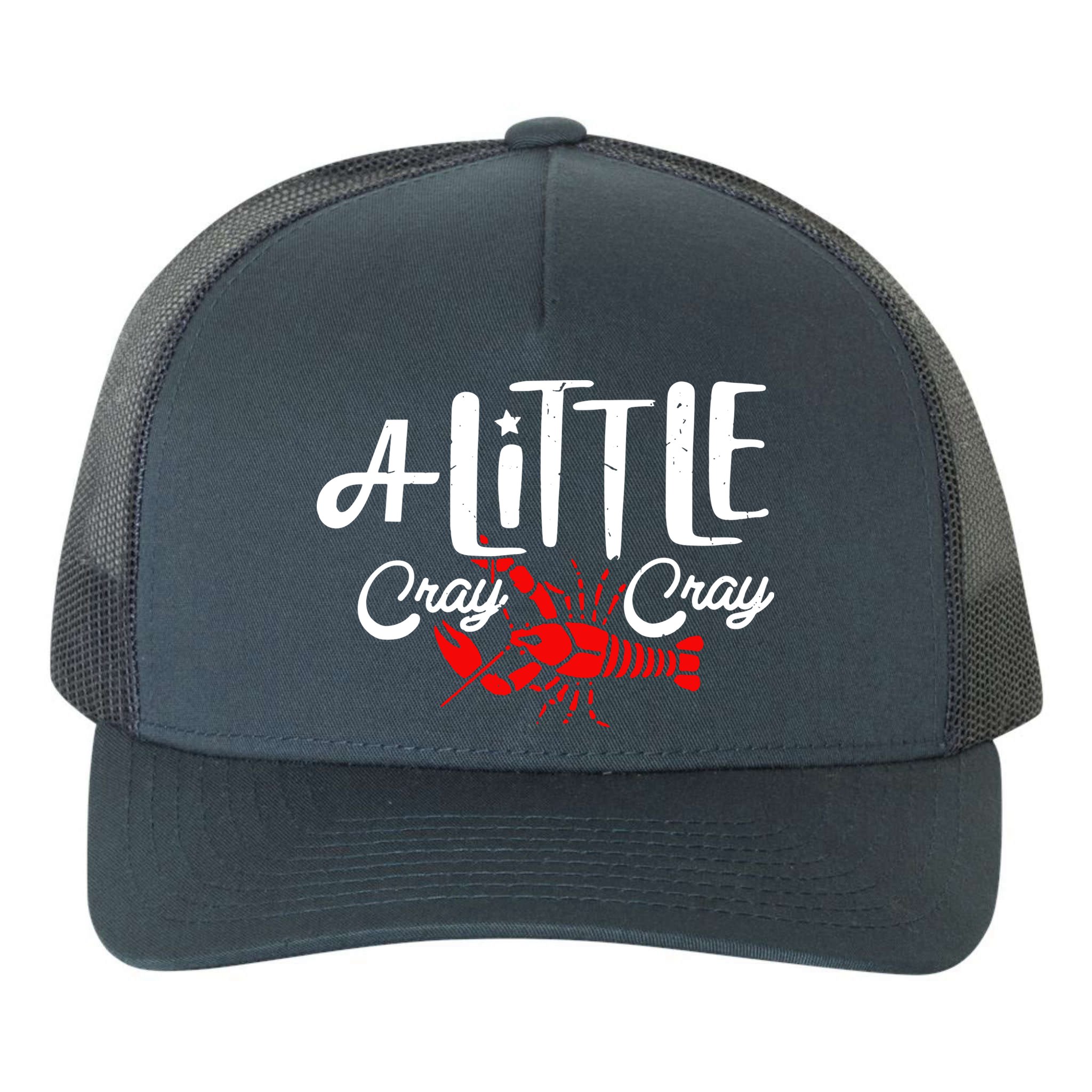 A Little Cray Crawfish Boils Yupoong Adult 5-Panel Trucker Hat