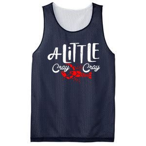 A Little Cray Crawfish Boils Mesh Reversible Basketball Jersey Tank