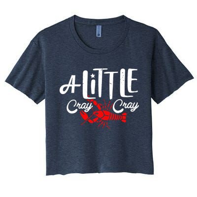 A Little Cray Crawfish Boils Crop Top