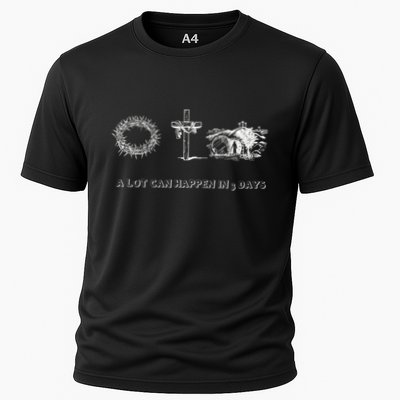 A Lot Can Happen In 3 Days Cooling Performance Crew T-Shirt