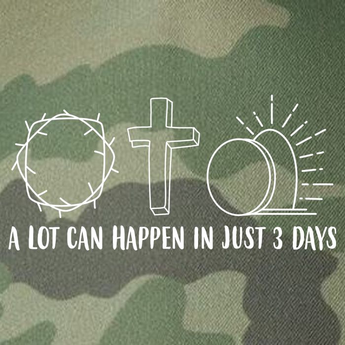 A Lot Can Happen In Just 3 Days Jesus Easter Legacy Tie Dye Trucker Hat