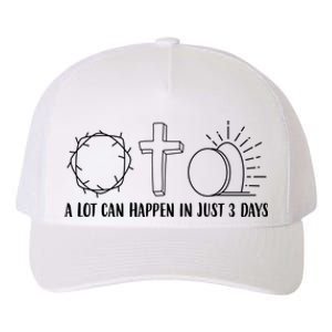 A Lot Can Happen In Just 3 Days Jesus Easter Yupoong Adult 5-Panel Trucker Hat