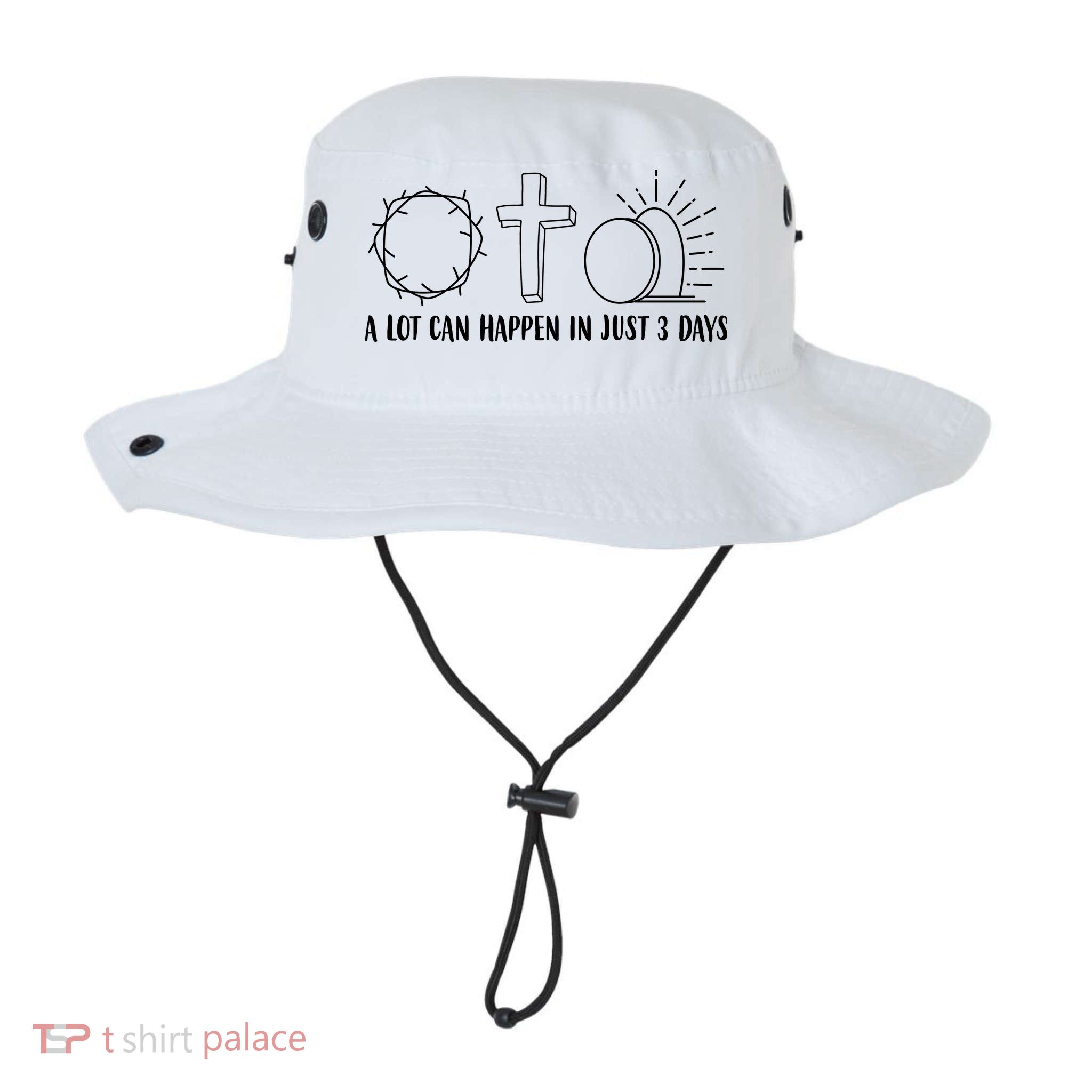 A Lot Can Happen In Just 3 Days Jesus Easter Bucket Hat