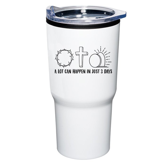 A Lot Can Happen In Just 3 Days Jesus Easter Tumbler