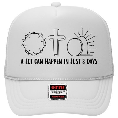 A Lot Can Happen In Just 3 Days Jesus Easter Trucker Hat