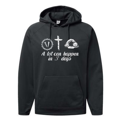 A Lot Can Happen 3 Days Easter Religious Christian Performance Fleece Hoodie