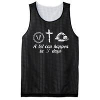 A Lot Can Happen 3 Days Easter Religious Christian Mesh Reversible Basketball Jersey Tank