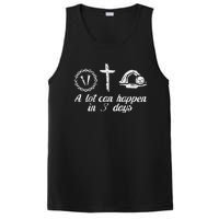 A Lot Can Happen 3 Days Easter Religious Christian PosiCharge Competitor Tank