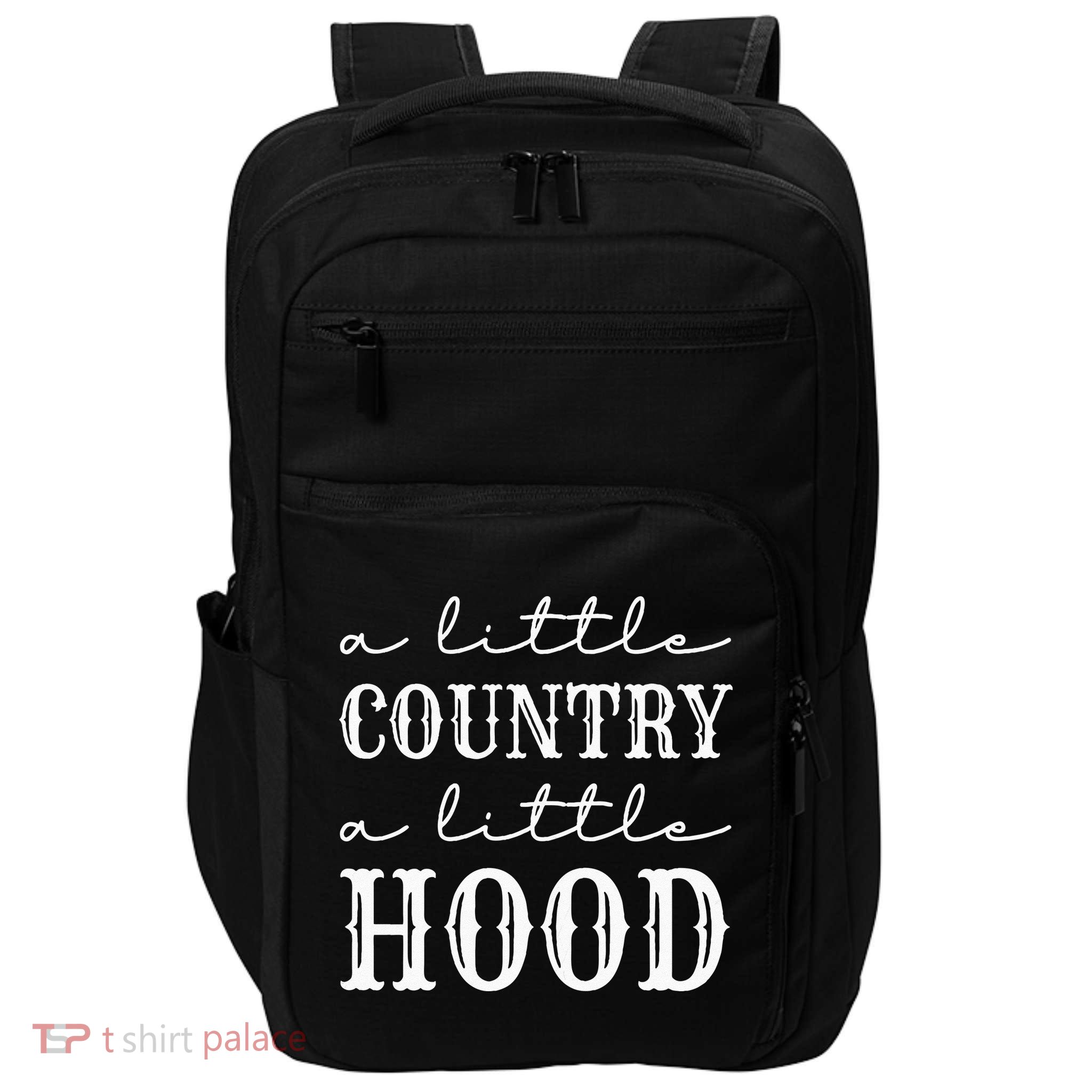 A Little Country A Little Hood Southern Impact Tech Backpack