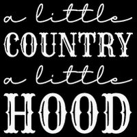 A Little Country A Little Hood Southern Premium T-Shirt