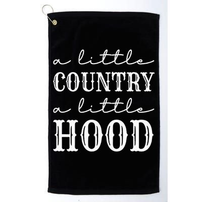 A Little Country A Little Hood Southern Golf Towel