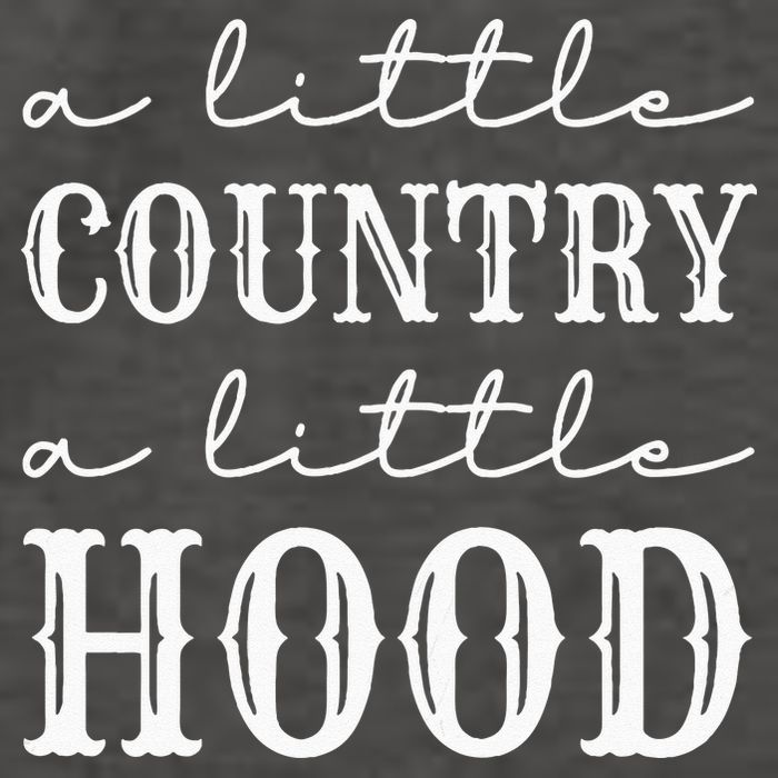 A Little Country A Little Hood Southern Vector Backpack