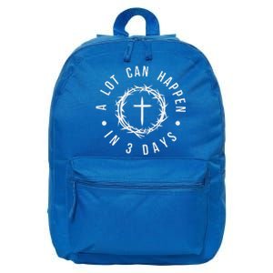 A Lot Can Happen In Three Days 16 in Basic Backpack