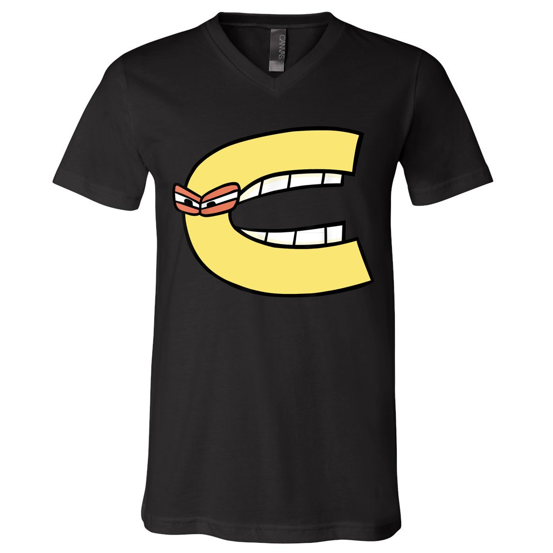 Alphabet Lore C V-Neck T-Shirt