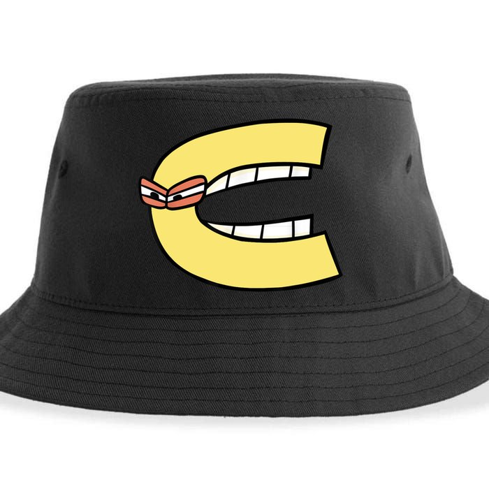 Alphabet Lore C Sustainable Bucket Hat
