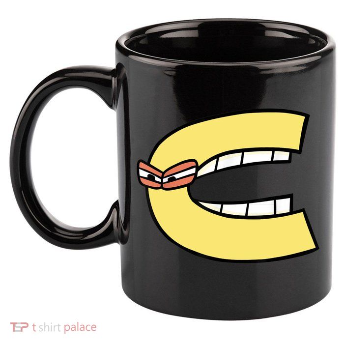 Alphabet Lore C 11oz C Handle Ceramic Mug