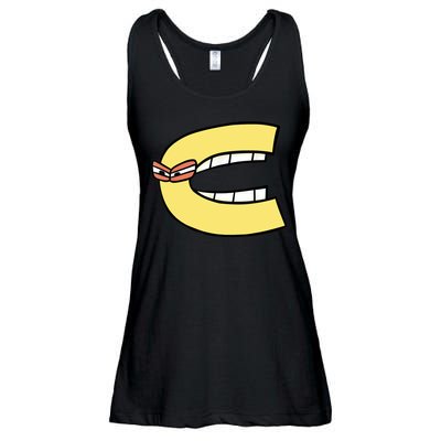 Alphabet Lore C Ladies Essential Flowy Tank