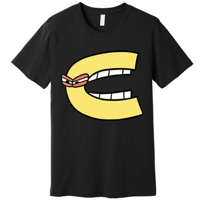 Alphabet Lore C Premium T-Shirt