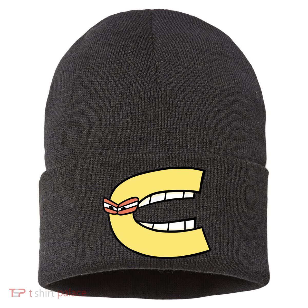Alphabet Lore C Sustainable Knit Beanie