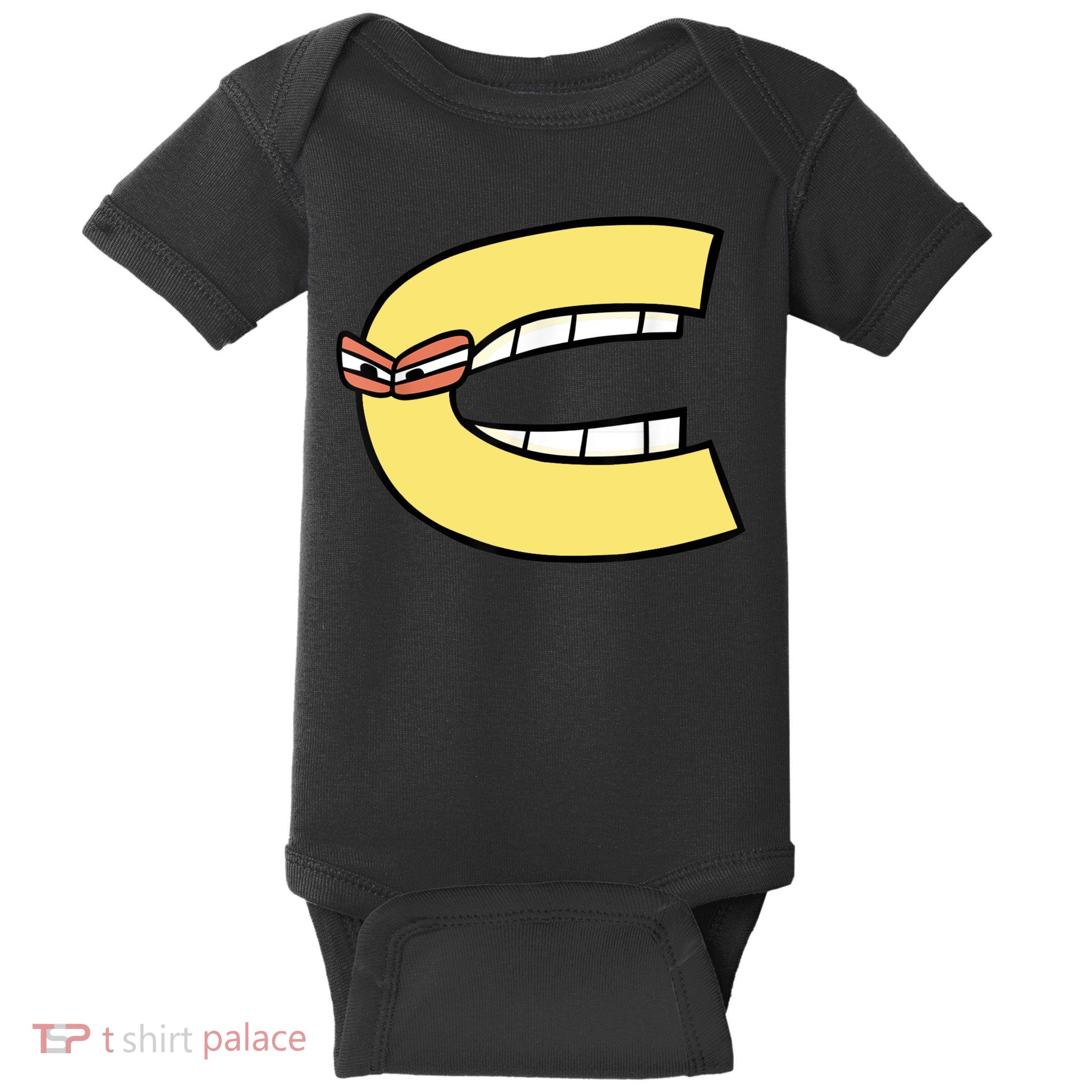 Alphabet Lore C Baby Bodysuit
