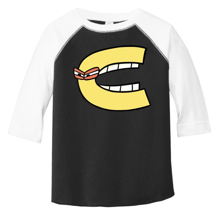 Alphabet Lore C Toddler Fine Jersey T-Shirt