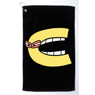 Alphabet Lore C Golf Towel