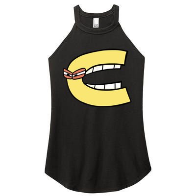 Alphabet Lore C Women's Perfect Tri Rocker Tank