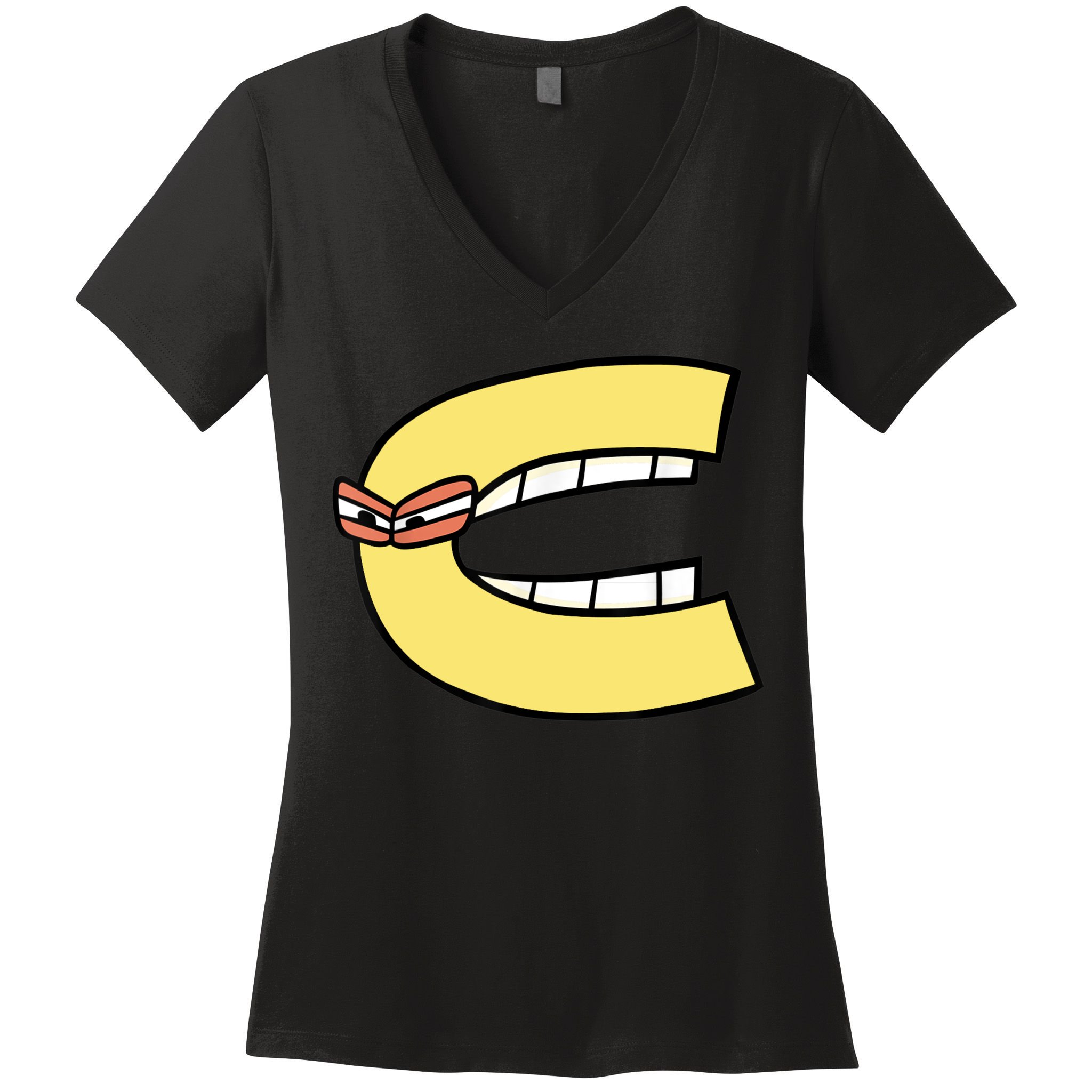 Alphabet Lore C Women's V-Neck T-Shirt