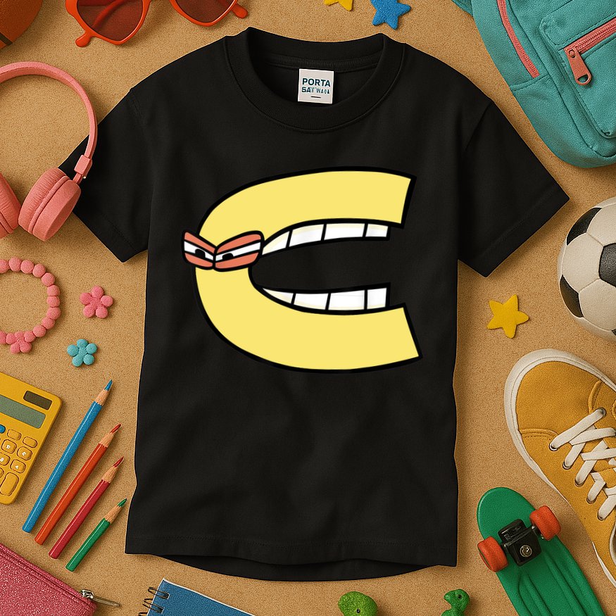 Alphabet Lore C Kids T-Shirt
