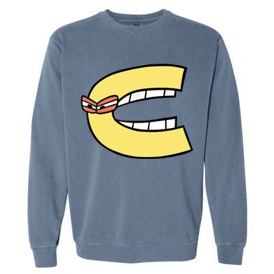 Alphabet Lore C Garment-Dyed Sweatshirt