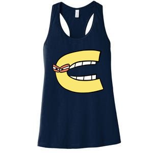 Alphabet Lore C Women's Racerback Tank