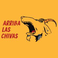 Arriba Las Chivas Pom Pom 12in Knit Beanie