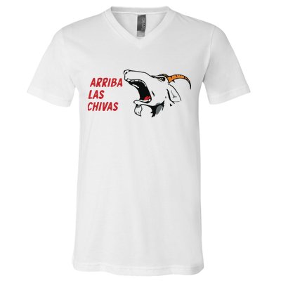 Arriba Las Chivas V-Neck T-Shirt