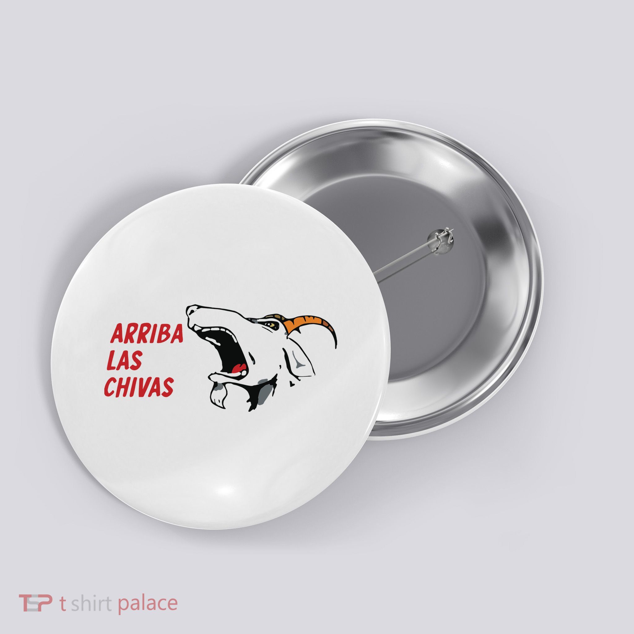Arriba Las Chivas Button