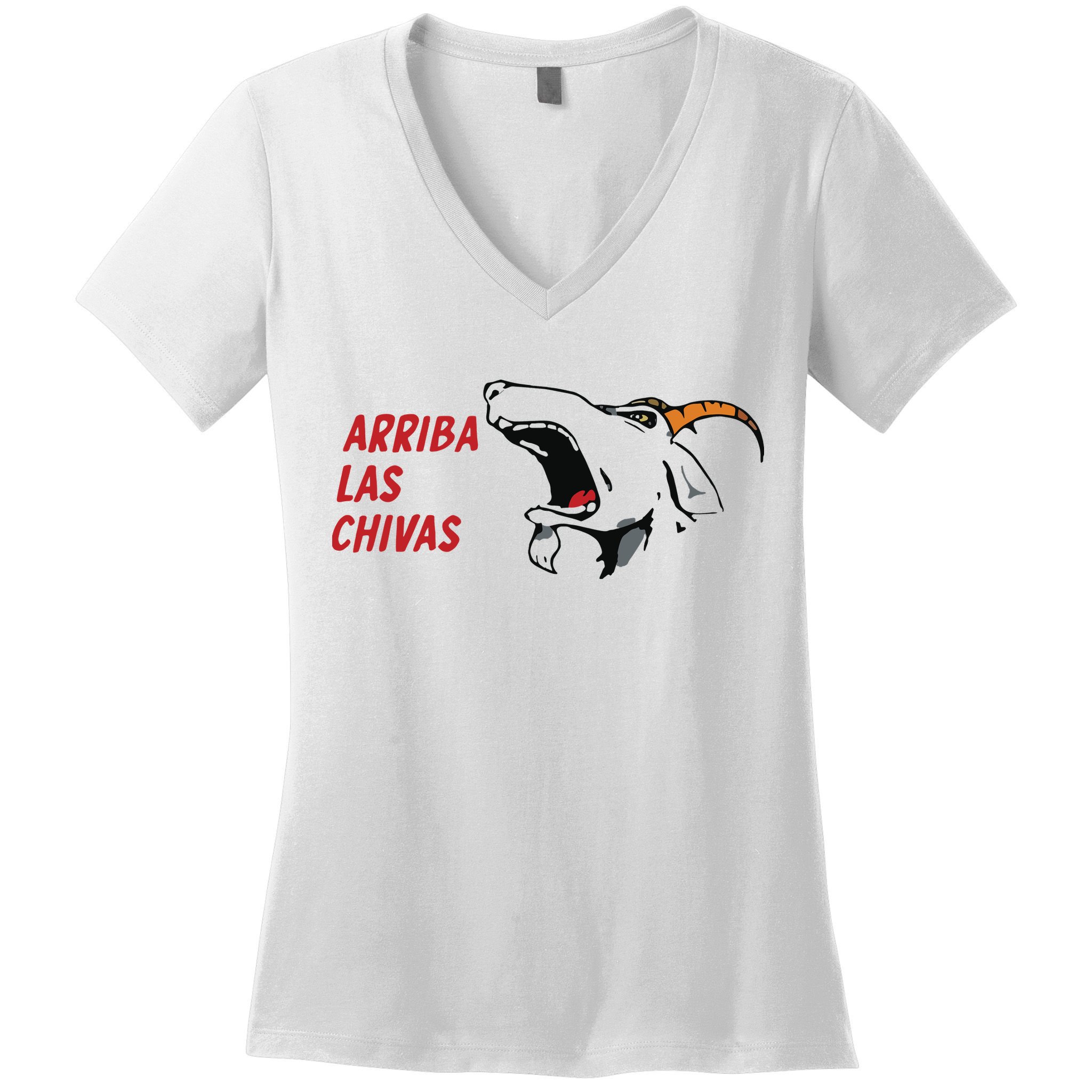 Arriba Las Chivas Women's V-Neck T-Shirt