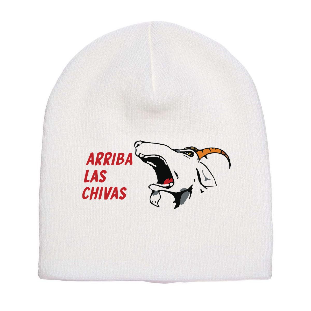 Arriba Las Chivas Short Acrylic Beanie