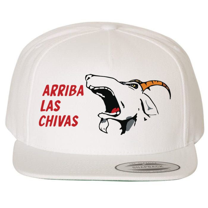 Arriba Las Chivas Wool Snapback Cap