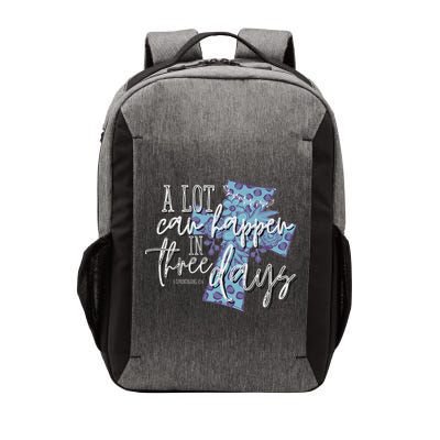 A Lot Can Happen In Three Days, Easter Resurrection Day Vector Backpack