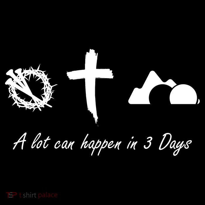 A Lot Can Happen In 3 Days Jesus Cross Easter Christian Sustainable Beanie