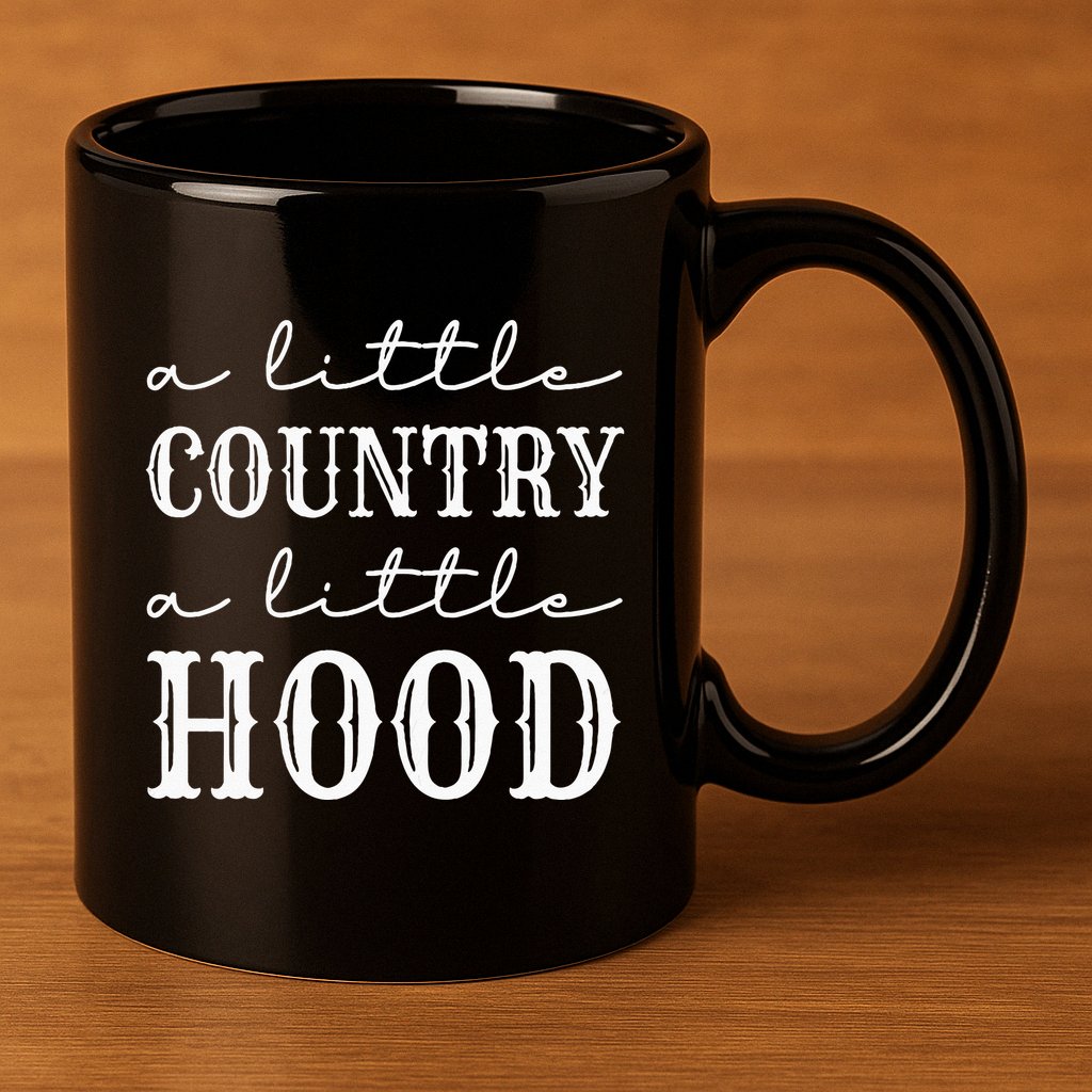 A Little CountryA Little Hood Southern 11oz C Handle Ceramic Mug