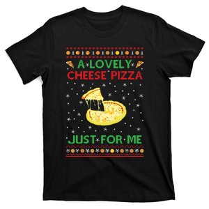 A Lovely Cheese Pizza Shirts Alone Funny Xmas Home T-Shirt